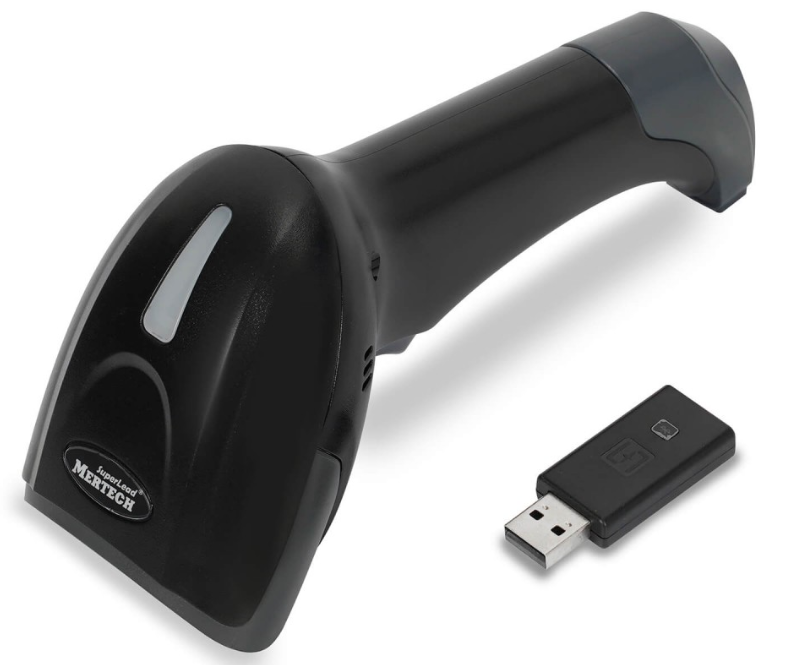 Беспроводной сканер штрих кода MERTECH CL-2310 BLE Dongle P2D USB Black